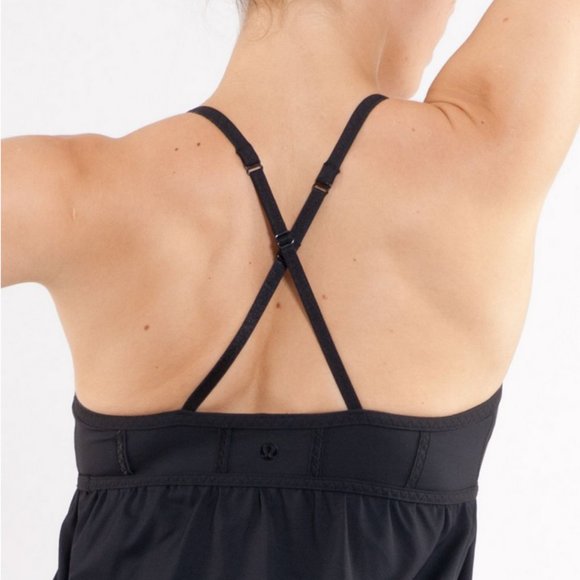 Lululemon Rehearsal Tank Black 4 - Picture 6 of 16